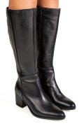 CIZME NEGRE PIELE NATURALA BB46-6205