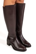 CIZME MARO INCHIS PIELE NATURALA BB26-5204