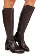 CIZME MARO INCHIS PIELE NATURALA BB26-5204