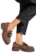 MOCASINI MARO PIELE NATURALA INTOARSA IS77441
