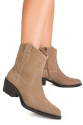 CIOCATE TAUPE PIELE NATURALA INTOARSA IS772000