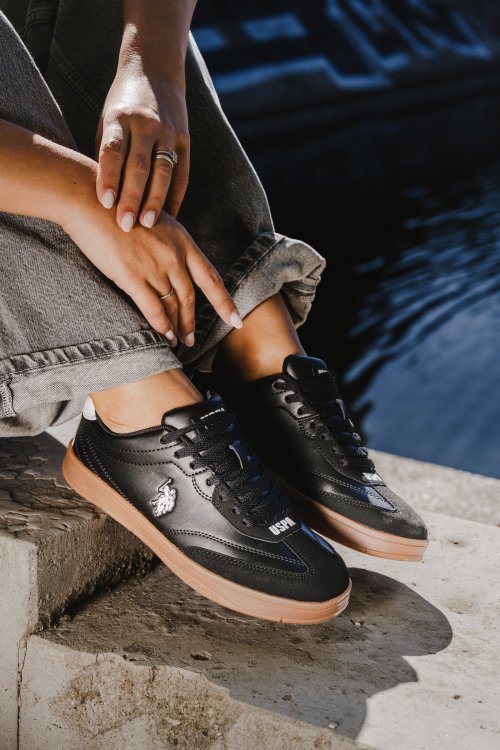 U.s. polo assn, pantofi sport black vale-glb