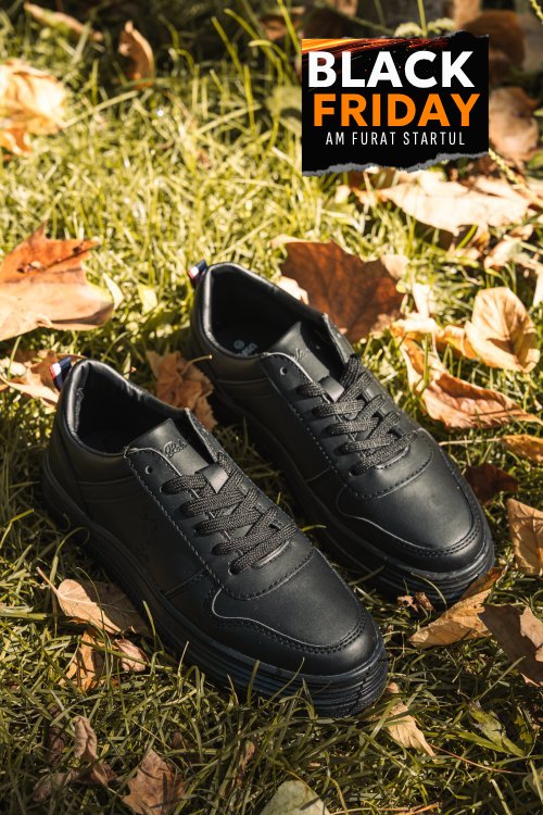 U.s. polo assn, pantofi sport black suri-1pr