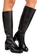 CIZME NEGRE PIELE NATURALA WB70H21