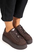 PANTOFI SPORT MARO PIELE NATURALA INTOARSA IS77700