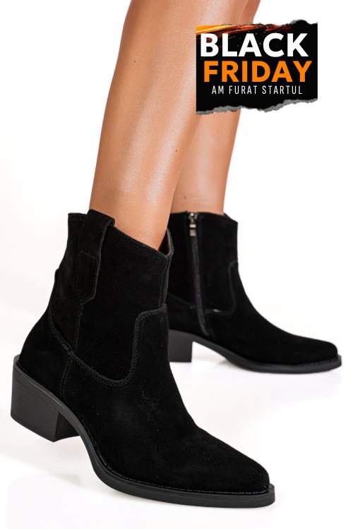 Ciocate negre piele naturala intoarsa is772000