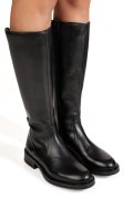 CIZME NEGRE PIELE NATURALA WB66H27