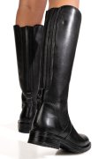CIZME NEGRE PIELE NATURALA WB66H27