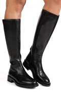 CIZME NEGRE PIELE NATURALA WB66H27