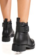 GHETE NEGRE PIELE NATURALA 1SP59