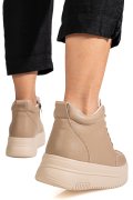 GHETE KHAKI PIELE NATURALA TS777026