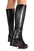 CIZME NEGRE PIELE NATURALA BB26-5204