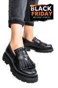 MOCASINI DAMA PIELE NATURALA BLACK 3S7795N