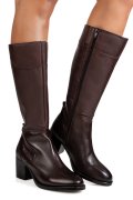 CIZME BORDO PIELE NATURALA BB47-6205