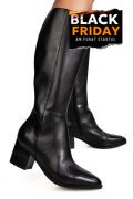 CIZME NEGRE PIELE NATURALA BB26-6205