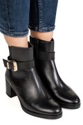 BOTINE NEGRE PIELE NATURALA WH70H14