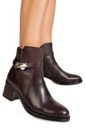 GHETE MARO INCHIS PIELE NATURALA VB264207