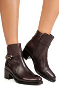 GHETE MARO INCHIS PIELE NATURALA VB264207
