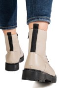 GHETE FEMEI PIELE NATURALA BEJ 2S77YY0110201