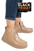 GHETE KHAKI PIELE NATURALA TS772616