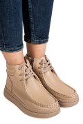 GHETE KHAKI PIELE NATURALA TS772616