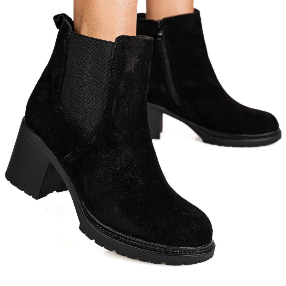 Botine dama cu toc mic