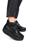 GHETE NEGRE PIELE NATURALA ASPM2693