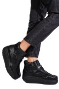 GHETE NEGRE PIELE NATURALA ASPM2693