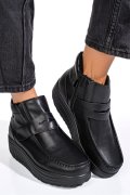 GHETE NEGRE PIELE NATURALA ASPM2693