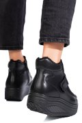 GHETE NEGRE PIELE NATURALA ASPM2693