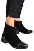 GHETE NEGRE PIELE NATURALA FS77IZZ