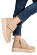 GHETE KAKI PIELE NATURALA TS772622