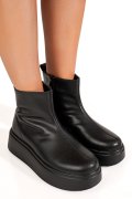 GHETE NEGRE PIELE NATURALA 1SP51