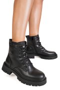 GHETE NEGRE PIELE NATURALA 1SP53