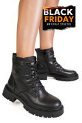 GHETE NEGRE PIELE NATURALA 1SP53