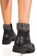 GHETE NEGRE PIELE NATURALA ASPM2802