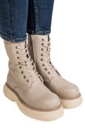 GHETE KHAKI PIELE NATURALA ZANBAK