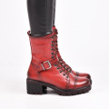 GHETE ROSII PIELE NATURALA 1S7744626