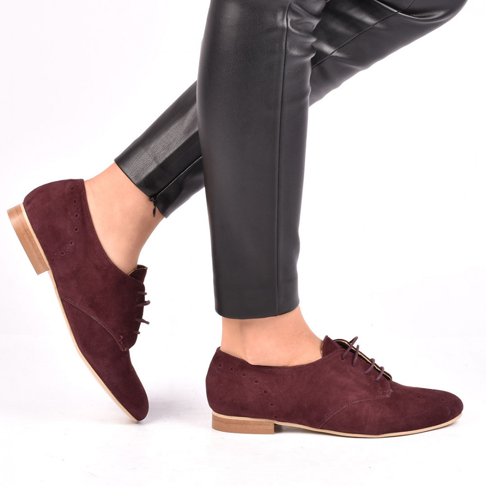 PANTOFI VISINII PIELE NATURALA INTOARSA NATTY