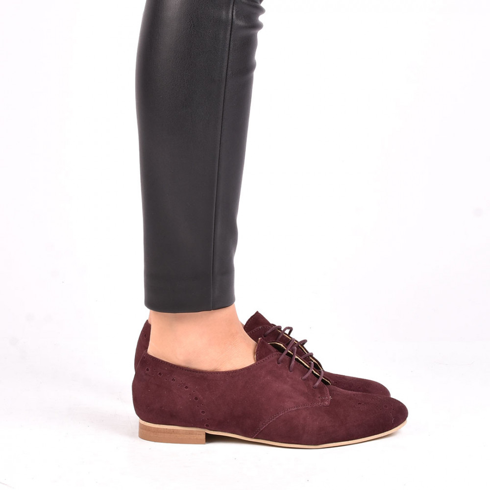 PANTOFI VISINII PIELE NATURALA INTOARSA NATTY