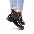 GHETE NEGRE PIELE NATURALA LUCIOASA 3S77082-1N