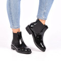GHETE NEGRE PIELE NATURALA LUCIOASA 3S77082-1N