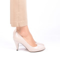 PANTOFI NUDE PIELE NATURALA RAMYA