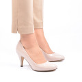 PANTOFI NUDE PIELE NATURALA RAMYA