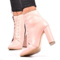 BOTINE NUDE PIELE NATURALA FATIMA