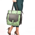 GEANTA VERDE PIELE NATURALA GS7750