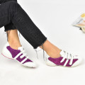 PANTOFI SPORT MOV PIELE NATURALA INTOARSA AS772