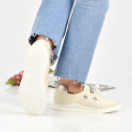 PANTOFI BEJ PIELE NATURALA CADENZZA
