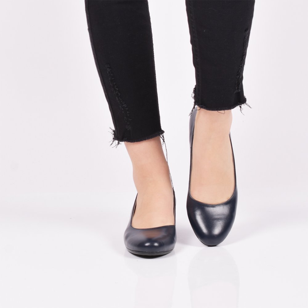 PANTOFI INDIGO PIELE NATURALA SEREN