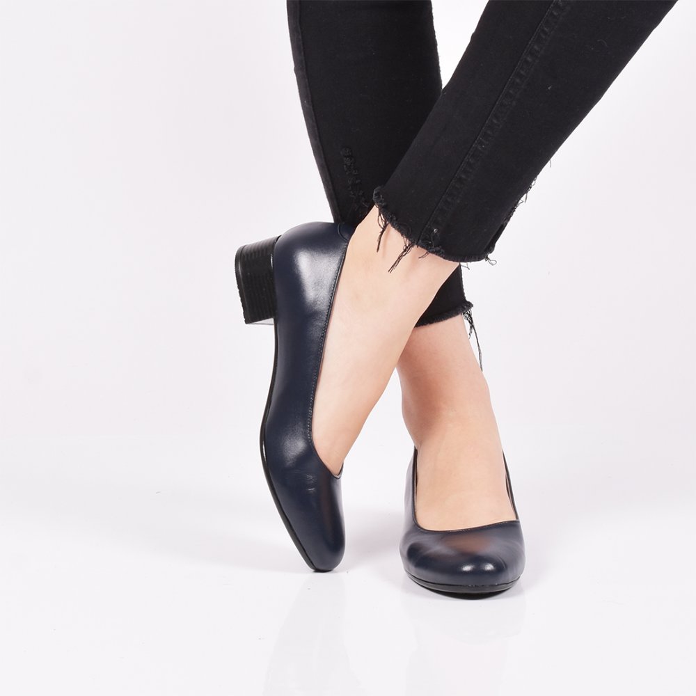 PANTOFI INDIGO PIELE NATURALA SEREN